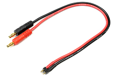 [ GF-1201-075 ] Laadkabel - Mini Deans - 14AWG Siliconen-kabel - 30cm - 1 st 