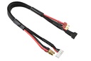[ GF-1202-071 ] Laad-/balanceer-kabel - Deans 3S - Lader 6S XH connector - 3S XH connector - 14AWG Siliconen-kabel - 30cm - 1 st 