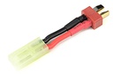 [ GF-1301-007 ] Power adapterkabel - Deans connector vrouw. <=> Mini Tamiya connector man. - 16AWG Siliconen-kabel - 1 st 