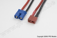 [ GF-1300-100 ] CONVERSIE KABEL E-FLITE MAN. > DEANS MANN.., SILICONE KABEL 14AWG (1ST) 