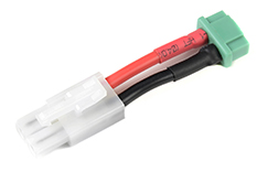 [ GF-1301-048 ] Power adapterkabel - Tamiya connector vrouw. <=> MPX connector vrouw. - 14AWG Siliconen-kabel - 1 st 