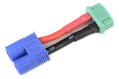 [ GF-1301-107 ] Power adapterkabel - EC-3 connector man. <=> MPX connector vrouw. - 14AWG Siliconen-kabel - 1 st 
