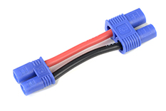 [ GF-1301-096 ] Power adapterkabel - EC-2 connector man. <=> EC-3 connector vrouw. - 14AWG Siliconen-kabel - 1 st 