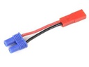 [ GF-1301-097 ] Power adapterkabel - EC-2 connector vrouw. <=> BEC connector man. - 20AWG Siliconen-kabel - 1 st 