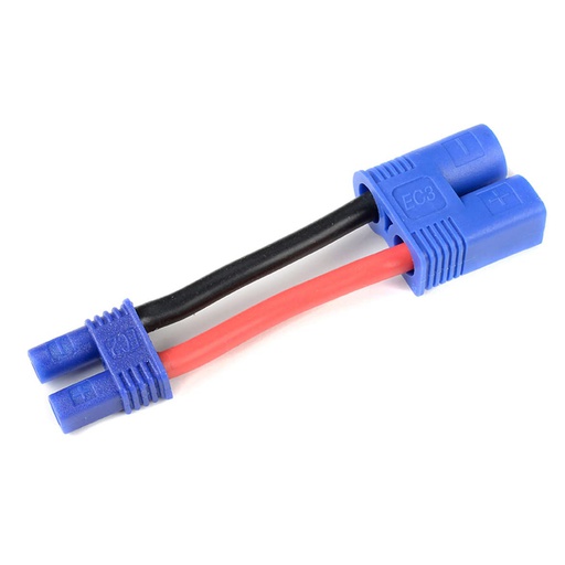 [ GF-1301-103 ] Power adapterkabel - EC-2 connector vrouw. <=> EC-3 connector man. - 14AWG Siliconen-kabel - 1 st 