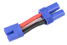 [ GF-1301-108 ] Power adapterkabel - EC-3 connector man. <=> EC-5 connector vrouw. - 12AWG Siliconen-kabel - 1 st 