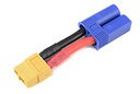 [ GF-1301-117 ] Power adapterkabel - EC-5 connector man. <=> XT-60 connector vrouw. - 12AWG Siliconen-kabel - 1 st 
