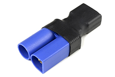 [ GF-1305-019 ] Power adapterconnector - Deans connector man. <=> EC-5 connector man. - 1 st 