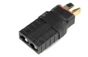 [ GF-1305-012 ] Power adapterconnector - Deans connector vrouw. <=> TRX connector man. - 1 st 