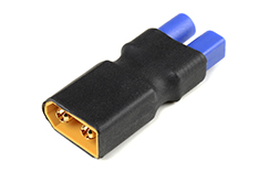 [ GF-1305-021 ] Power adapterconnector - XT-60 connector man. <=> EC-3 connector vrouw. - 1 st 