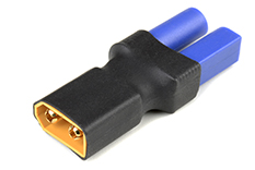 [ GF-1305-022 ] Power adapterconnector - XT-60 connector man. <=> EC-5 connector vrouw. - 1 st 