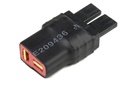 [ GF-1305-017 ] Power adapterconnector - Deans connector man. <=> TRX connector vrouw. - 1 st 