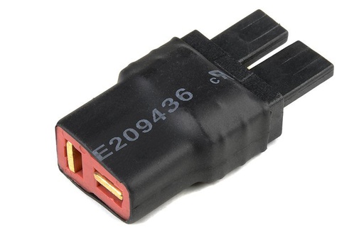 [ GF-1305-017 ] Power adapterconnector - Deans connector man. <=> TRX connector vrouw. - 1 st 