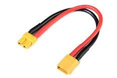 [ GF-1311-010 ] Power verlengkabel - XT-30 - 14AWG Siliconen-kabel - 12cm - 1 st 