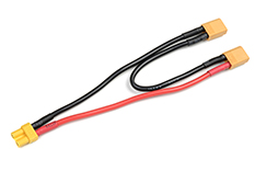 [ GF-1321-010 ] Power Y-kabel - Serieel - XT-30 - 14AWG Siliconen-kabel - 12cm - 1 st 