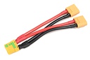[ GF-1321-026 ] Power Y-kabel - Parallel - XT-90 AS Anti-Spark - 10AWG Siliconen-kabel - 12cm - 1 st 