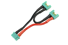 [ GF-1321-060 ] Power Y-kabel - Serieel - MPX - 14AWG Siliconen-kabel - 12cm - 1 st 