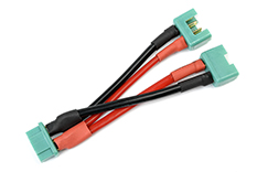 [ GF-1321-061 ] Power Y-kabel - Parallel - MPX - 14AWG Siliconen-kabel - 12cm - 1 st 