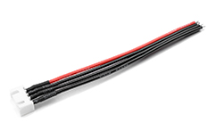 [ GF-1411-002 ] Balanceer-connector - vrouwelijk - 3S-XH met kabel - 10cm - 22AWG Siliconen-kabel - 1 st 