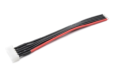 [ GF-1411-003 ] Balanceer-connector - vrouwelijk - 4S-XH met kabel - 10cm - 22AWG Siliconen-kabel - 1 st 