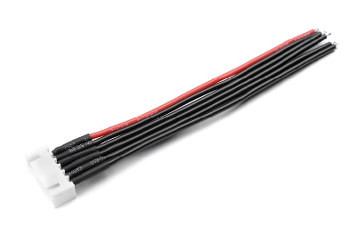 [ GF-1411-004 ] Balanceer-connector - vrouwelijk - 5S-XH met kabel - 10cm - 22AWG Siliconen-kabel - 1 st 