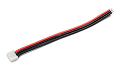 [ GF-1415-001 ] Balanceer-connector - mannelijk - 2S-EH met kabel - 10cm - 22AWG Siliconen-kabel - 1 st 