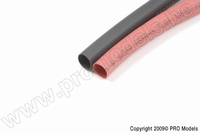[ GF-1460-005 ] Krimpkous 9.5mm - Rood + Zwart  - 10 st 