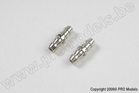 [ GF-2013-001 ] Brandstofslang verbindingsadapter - 2mm - 2 st 