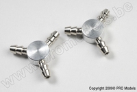 [ GF-2014-002 ] Brandstofslang verbindingsadapter Y - 3mm - 2 st 