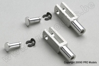 [ GF-2110-003 ] Aluminium kwiklink - heavy duty - M4 - 2 st 