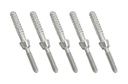 [ GF-2112-001 ] Koppeling met draad - M2 - binnenkant - Carbon buis Dia. 4x0.75 - 5 st 