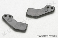 [ GF-2120-001 ] Roerhoorn - 8mm - gaatjes 1mm  - 2 st 