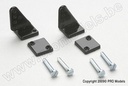 [ GF-2120-002 ] Roerhoorn - 19mm - gaatjes 1mm - 2 st 