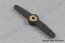 [ GF-2132-002 ] Nylon stuurhevel - Dubbel - 66mm - As Dia. 5mm  - 1 st 