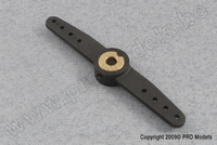 [ GF-2132-002 ] Nylon stuurhevel - Dubbel - 66mm - As Dia. 5mm  - 1 st 