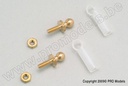 [ GF-2140-001 ] Nylon bolgewricht - M2 - Klein - 2 st