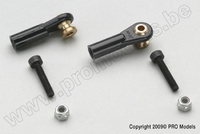 [ GF-2145-002 ] Nylon bolgewricht - M3 - Groot - M3 Lang bolgewricht - 2 st 