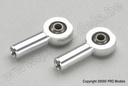 [ GF-2146-001 ] Aluminium bolgewricht - M2 - Kogel voor M2 schroeven - 2 st 