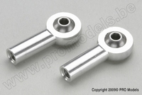 [ GF-2146-003 ] Aluminium bolgewricht - M3 - Kogel voor M2 schroeven - 2 st 