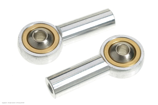 [ GF-2146-005 ] Aluminium bolgewricht - M3 - Kogel voor M3 schroeven - 2 st 