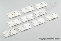 [ GF-2150-002 ] Nylon pen scharnier - Medium - 16x32mm - 10 st 