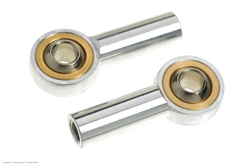 [ GF-2146-006 ] Aluminium bolgewricht - M4 - Kogel voor M4 schroeven - 2 st 