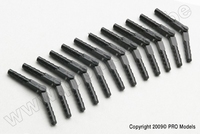 [ GF-2152-001 ] Nylon stiftscharnier - 10 st