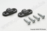 [ GF-2162-001 ] Nylon bevestigingsblok voor landingsgestel - 2mm - 5 st 
