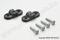 [ GF-2162-003 ] Nylon bevestigingsblok voor landingsgestel - 4mm - 5 st 