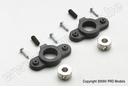 [ GF-2165-004 ] Wielkap houder - As 5mm - 2 st