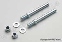 [ GF-2167-002 ] Landingsgestel wielassen - 5mm - 2 st