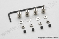 [ GF-2174-001 ] Verstelbare stuurstang adapter - micro - 5 st 