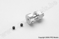 [ GF-3008-001 ] Propeller adapter - Schroef bevestiging - M6 - As Dia. 2mm - 1 st 