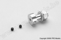 [ GF-3008-003 ] Propeller adapter - Schroef bevestiging - M6 - As Dia. 3mm - 1 st 